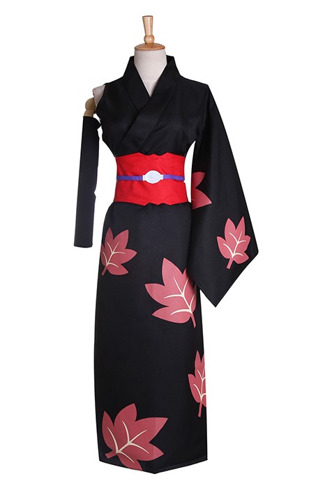 Gintama Tsukuyo Anzug Cosplay Schwarz AC00200