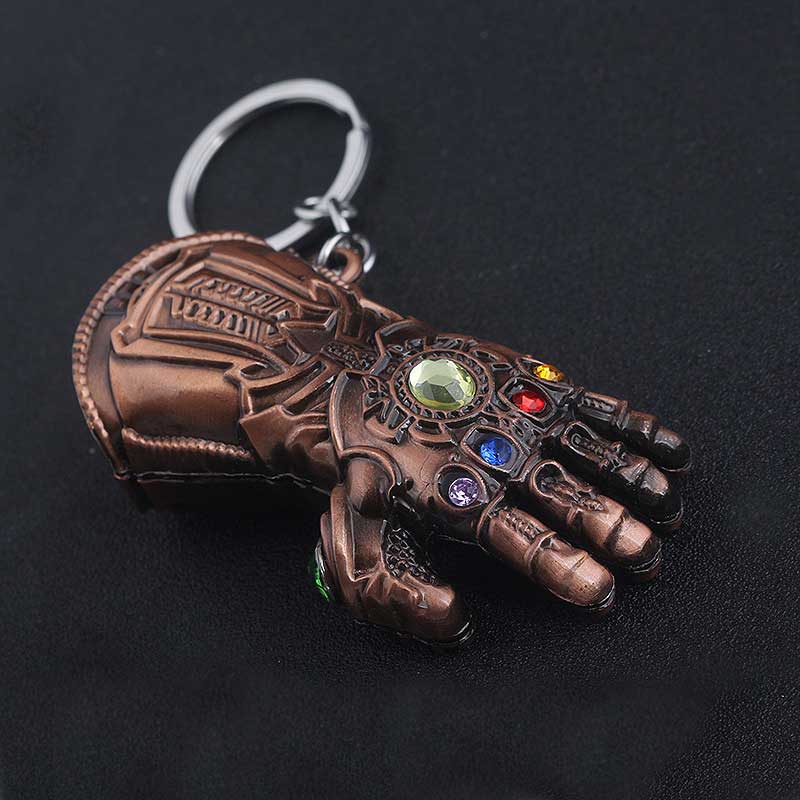 Avengers Infinity War Thanos Handschuh Schlüsselanhänger Neu & OVP 