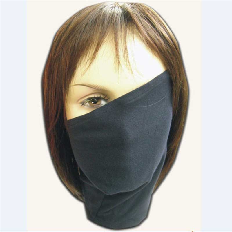 Anime Naruto Kakashi Hatake Cosplay Gesichtsmaske schwarz