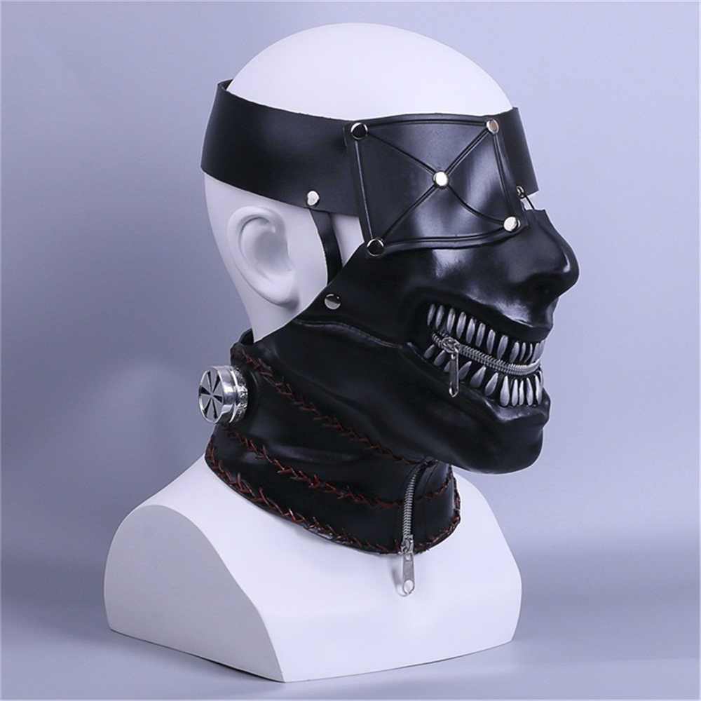 Anime Tokyo Ghoul 2 Kaneki Ken Halloween-Kostüm-Masken-Takerlama