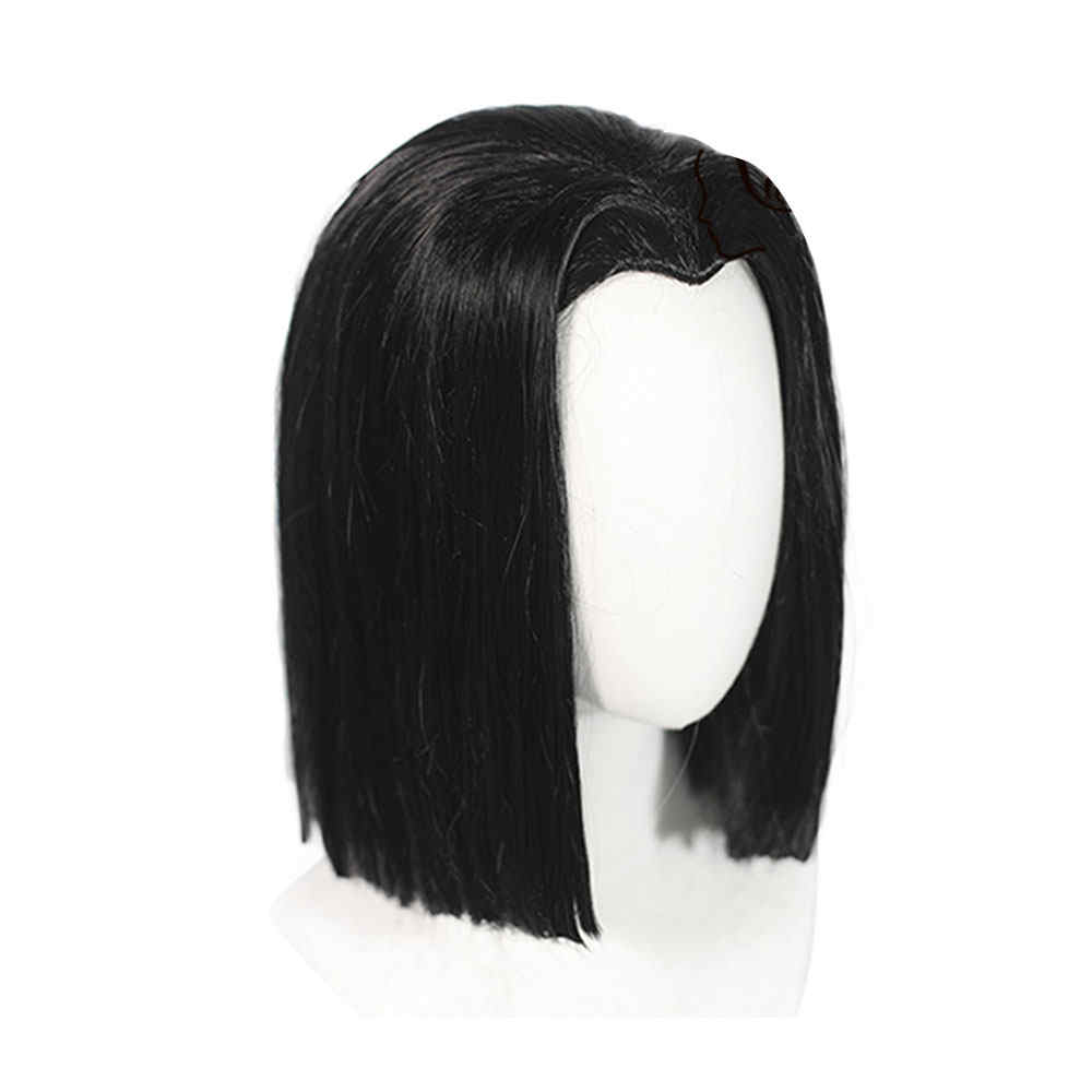 Demon Slayer: Kimetsu Kein Yaiba Ubuyashiki Kagaya Schwarz Cosplay Wig-Takerlama